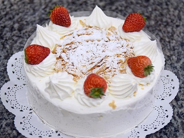 苺のミルフィーユ